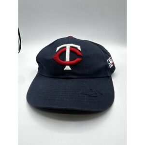 Minnesota Twins Youth Hat Navy Red Team MLB Baseball Cap
